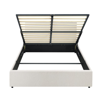 Astana Boucle Gas Lift Storage Bed - Double