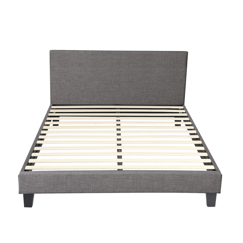 Demetrius Upholstered Bed Frame - Double