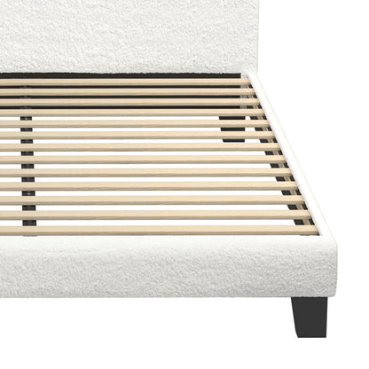 Demetrius Boucle Bed Frame - Double