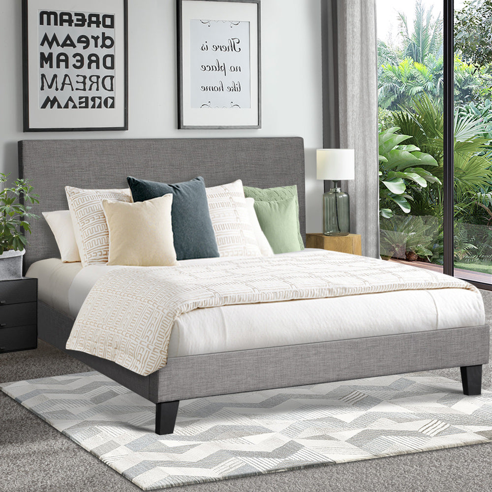 Demetrius Upholstered Bed Frame - King
