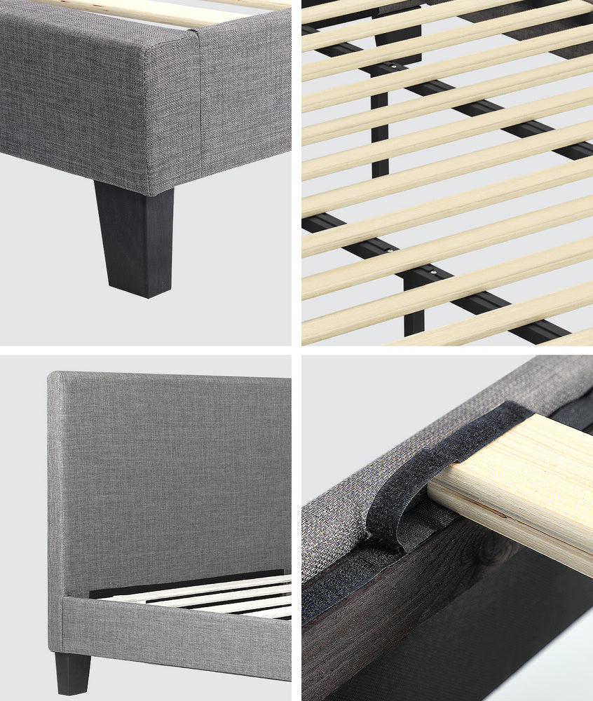 Demetrius Upholstered Bed Frame - King