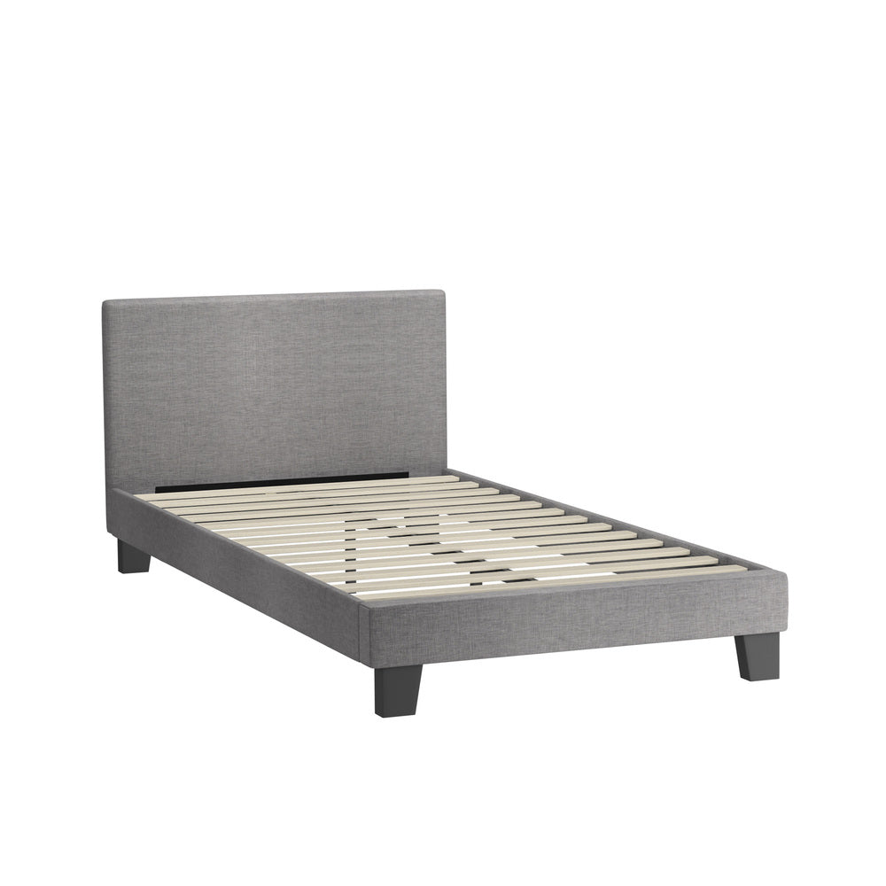 Demetrius Upholstered Bed Frame - King Single