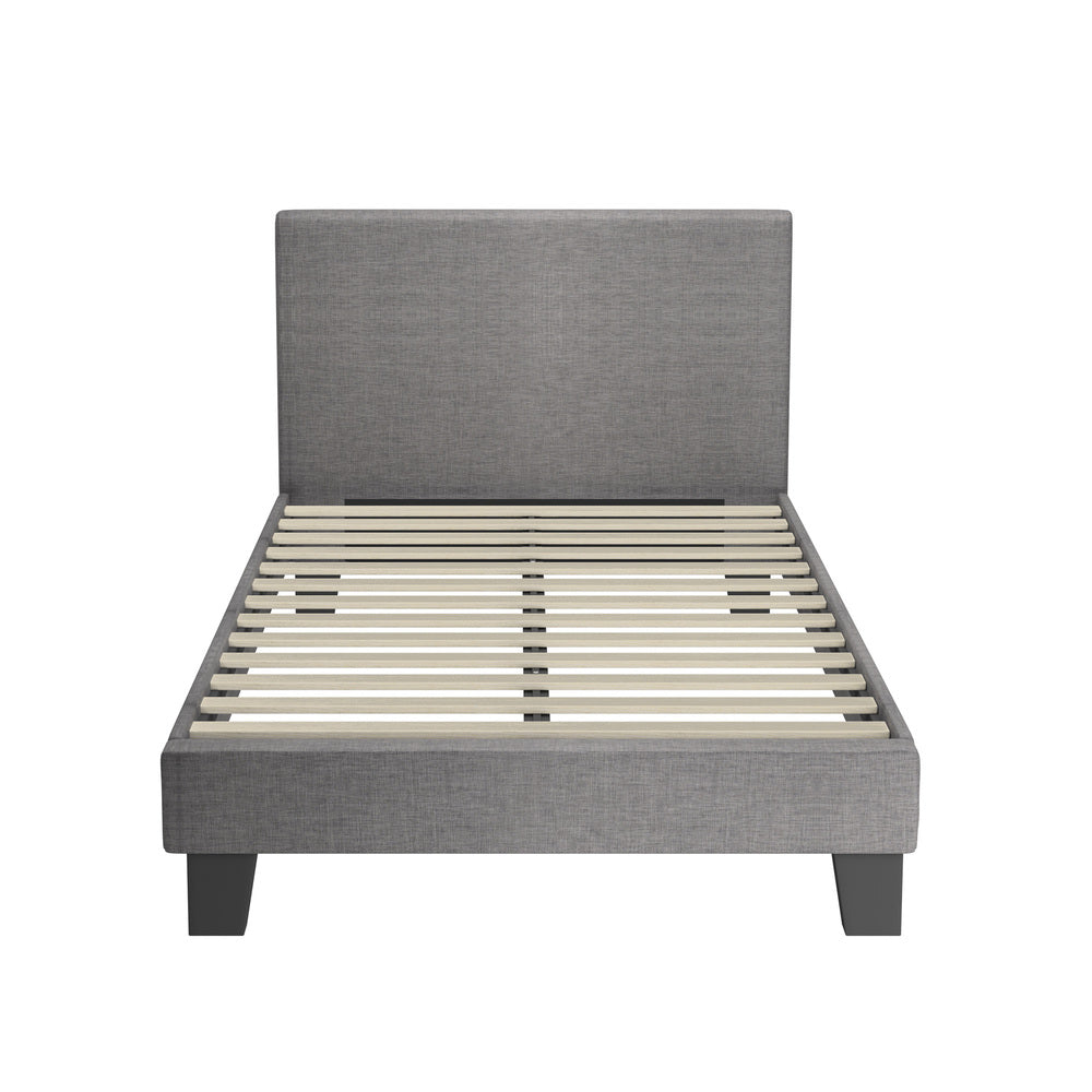 Demetrius Upholstered Bed Frame - King Single