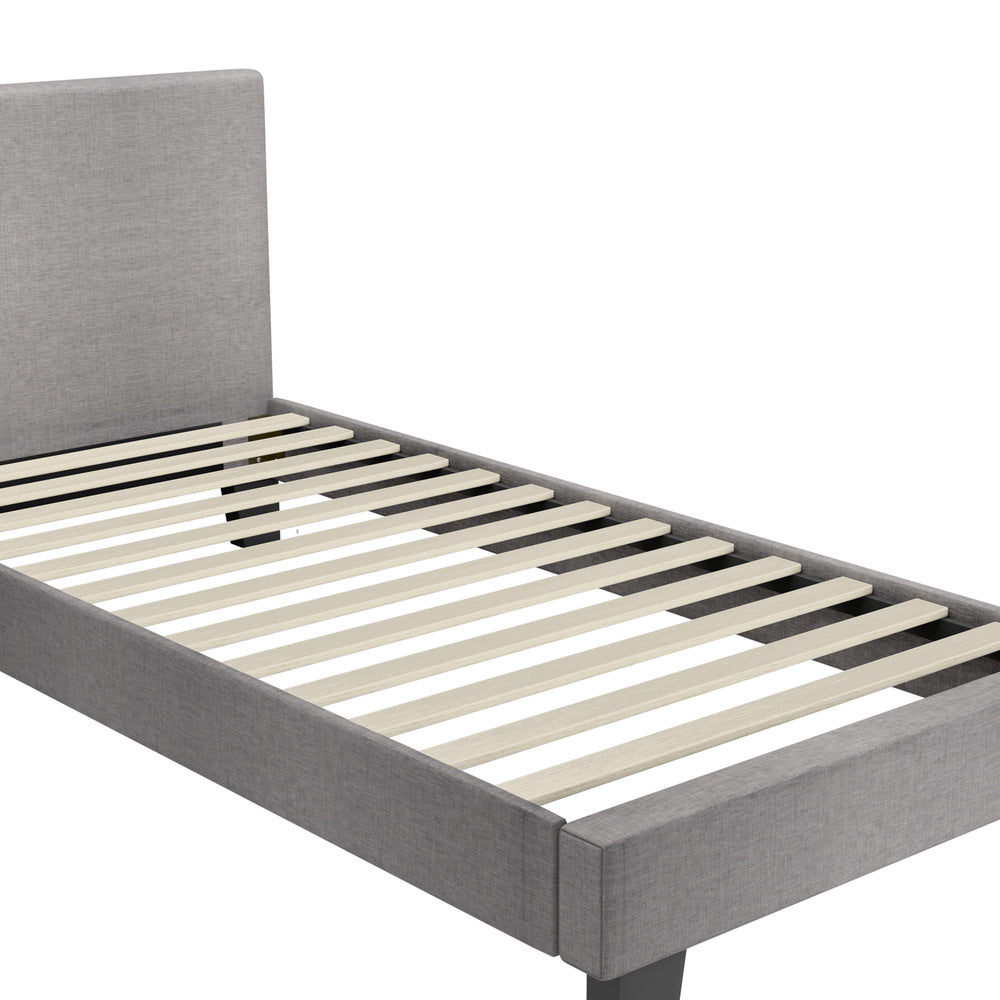 Demetrius Upholstered Bed Frame - Single