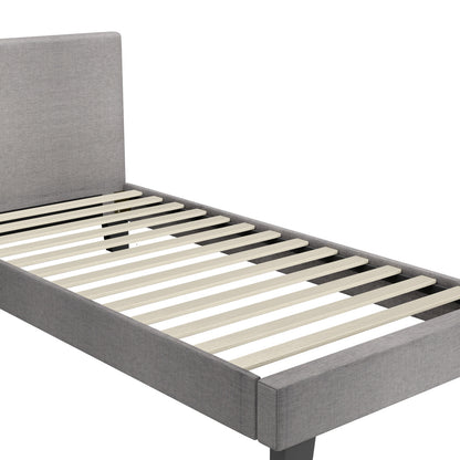 Demetrius Upholstered Bed Frame - Single