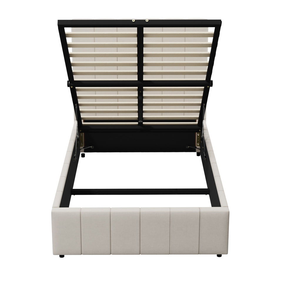Colson Gas Lift Storage Bed - King Single