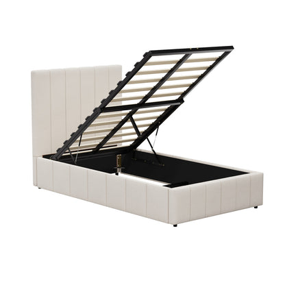 Colson Gas Lift Storage Bed - King Single