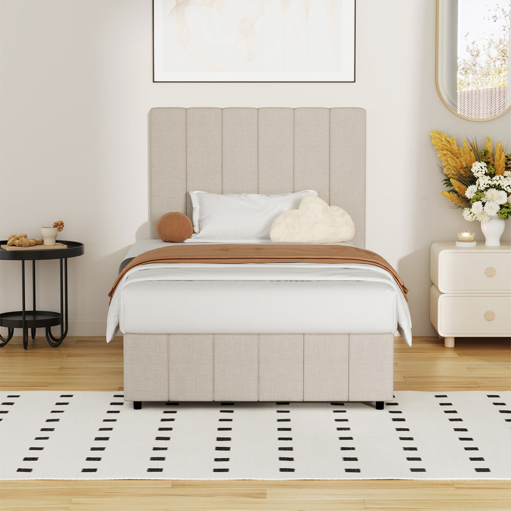 Colson Gas Lift Storage Bed - King Single