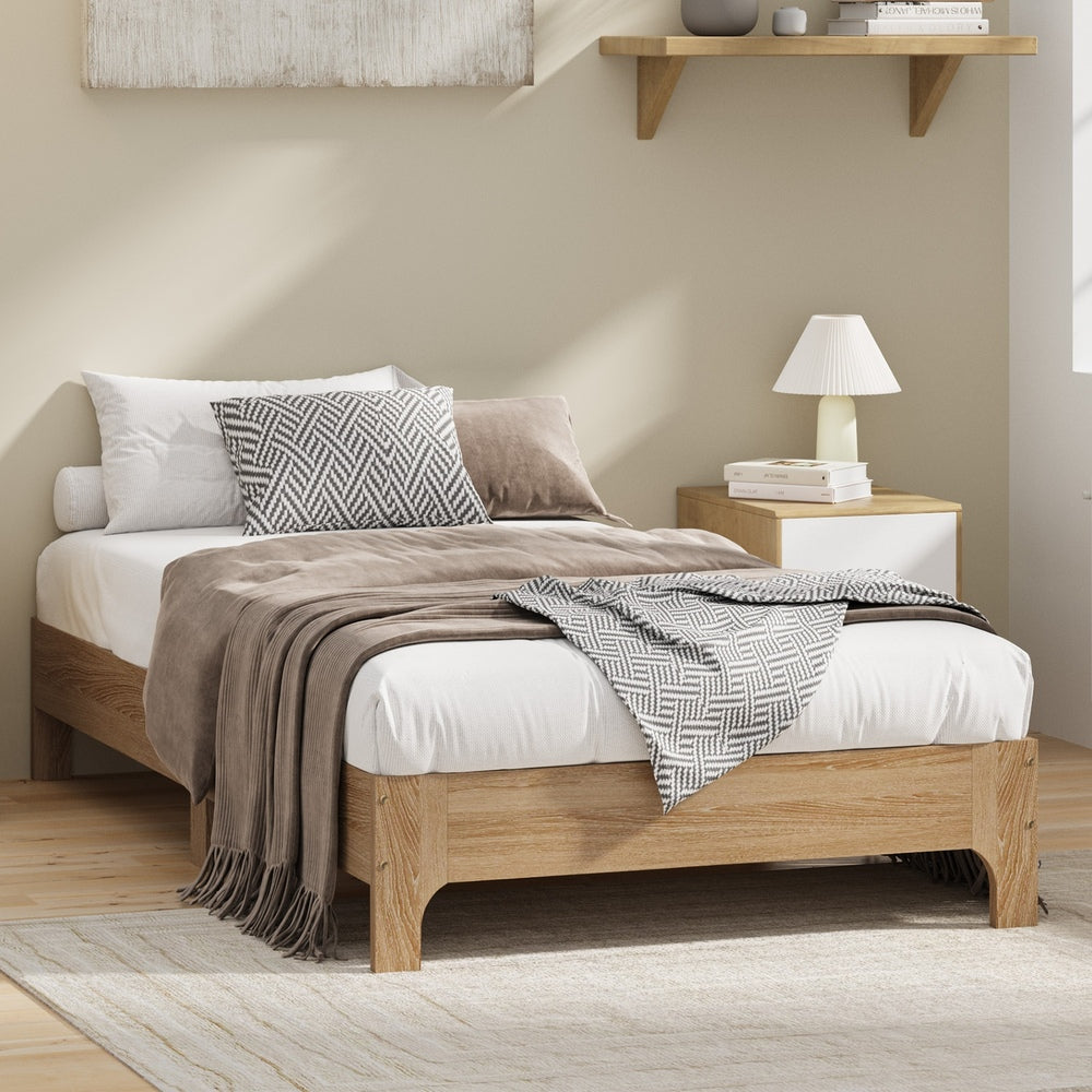 Lucia Wooden Bed Base