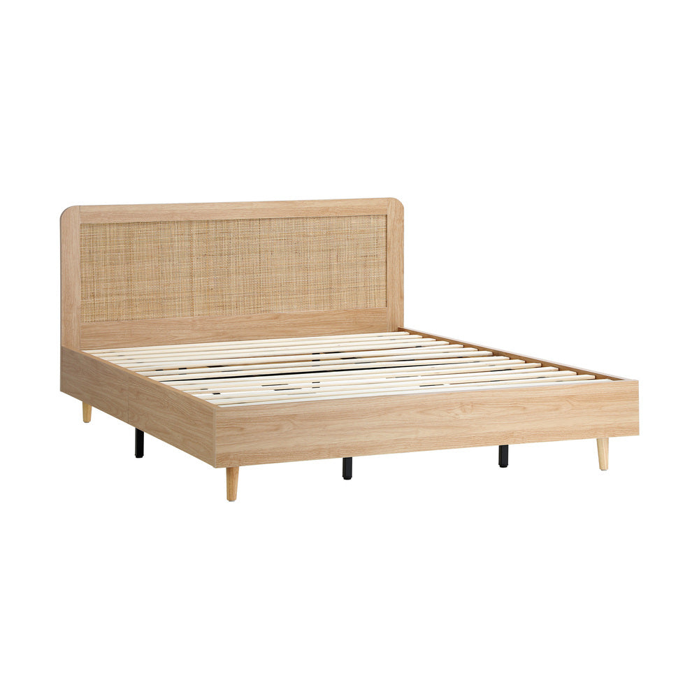 Dahlia Rubberwood Bed - King