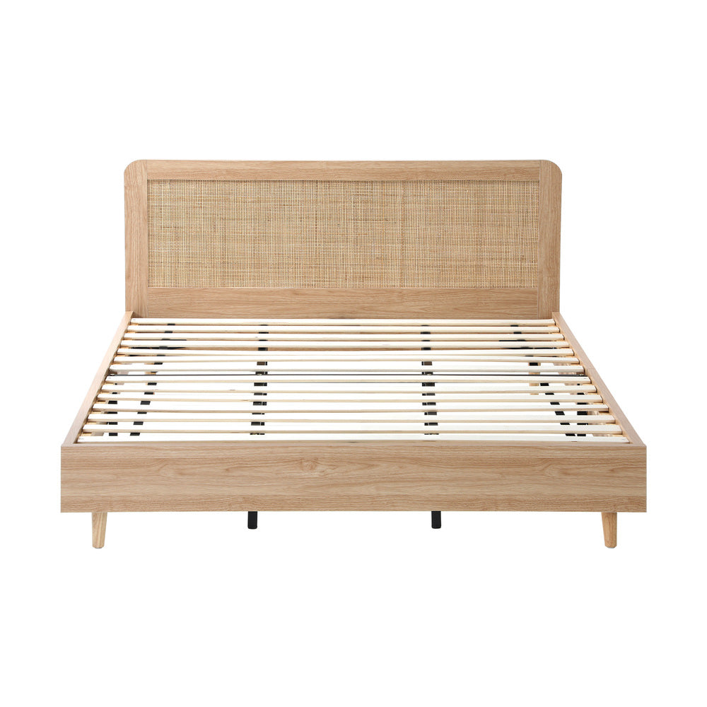 Dahlia Rubberwood Bed - King