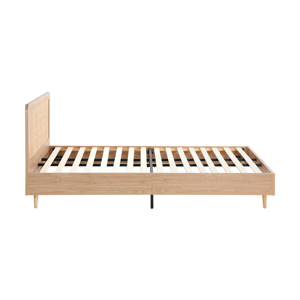 Dahlia Rubberwood Bed - King