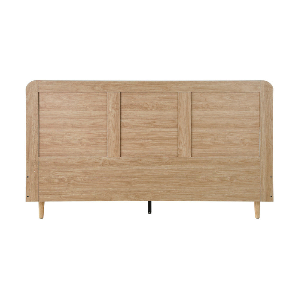 Dahlia Rubberwood Bed - King