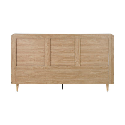Dahlia Rubberwood Bed - King