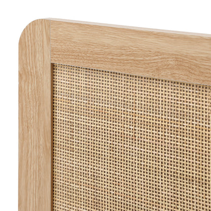 Dahlia Rubberwood Bed - King