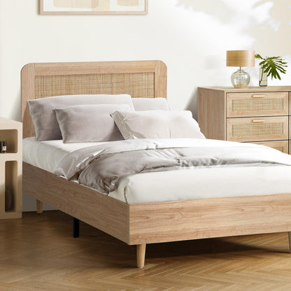 Dahlia Rubberwood Bed - King Single