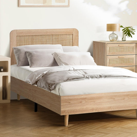Dahlia Rubberwood Bed - King Single