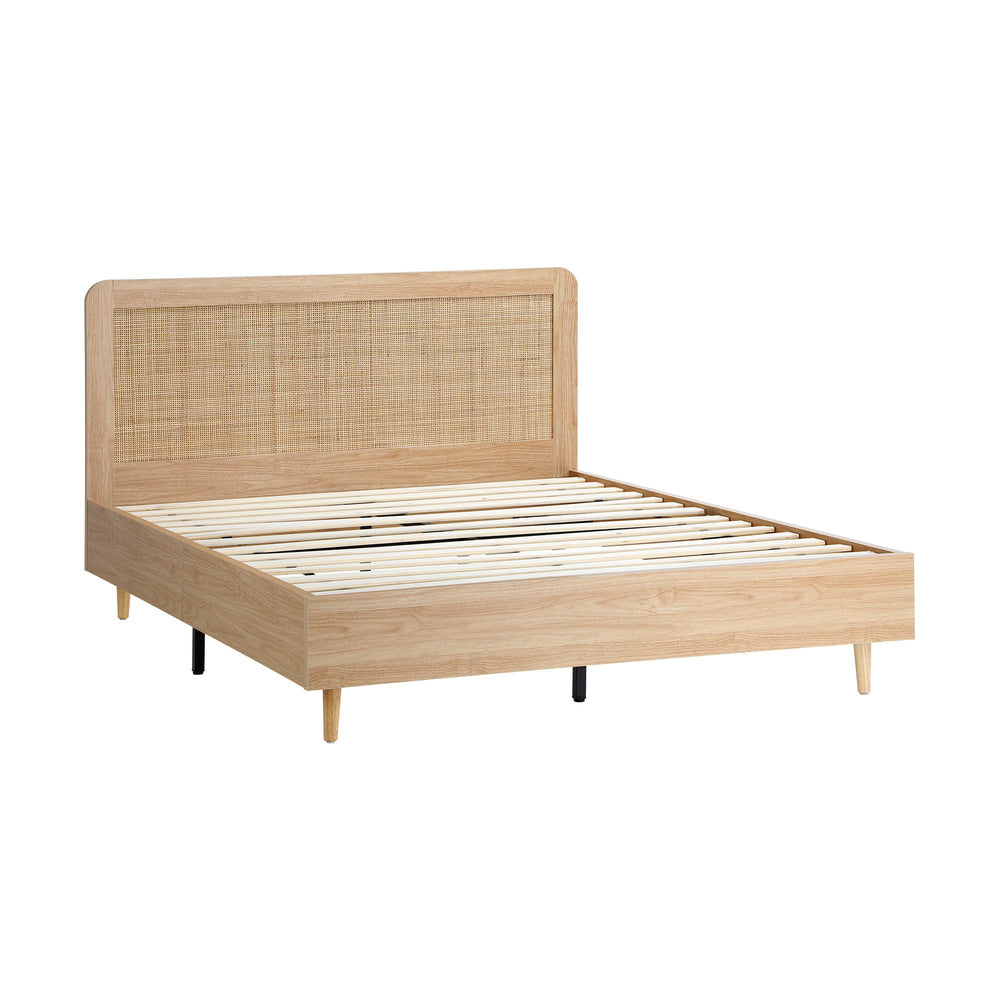 Dahlia Rubberwood Bed - Queen