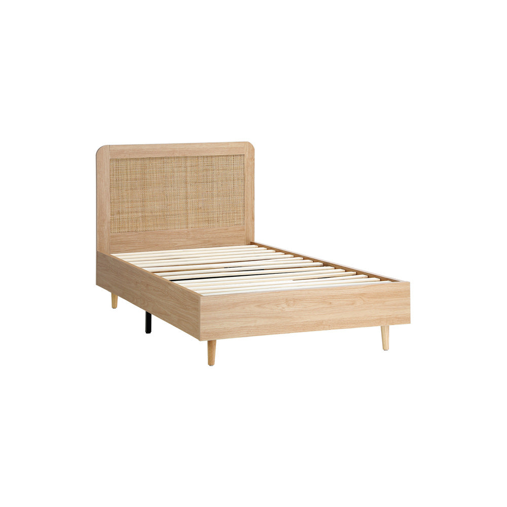 Dahlia Rubberwood Bed - Single