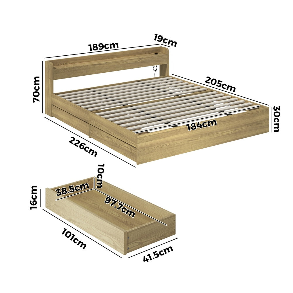 Cassandra Bed Frame - King
