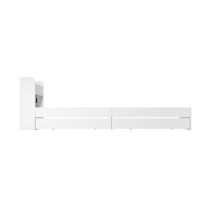 Cassandra 2 Drawer King Bed Frame White