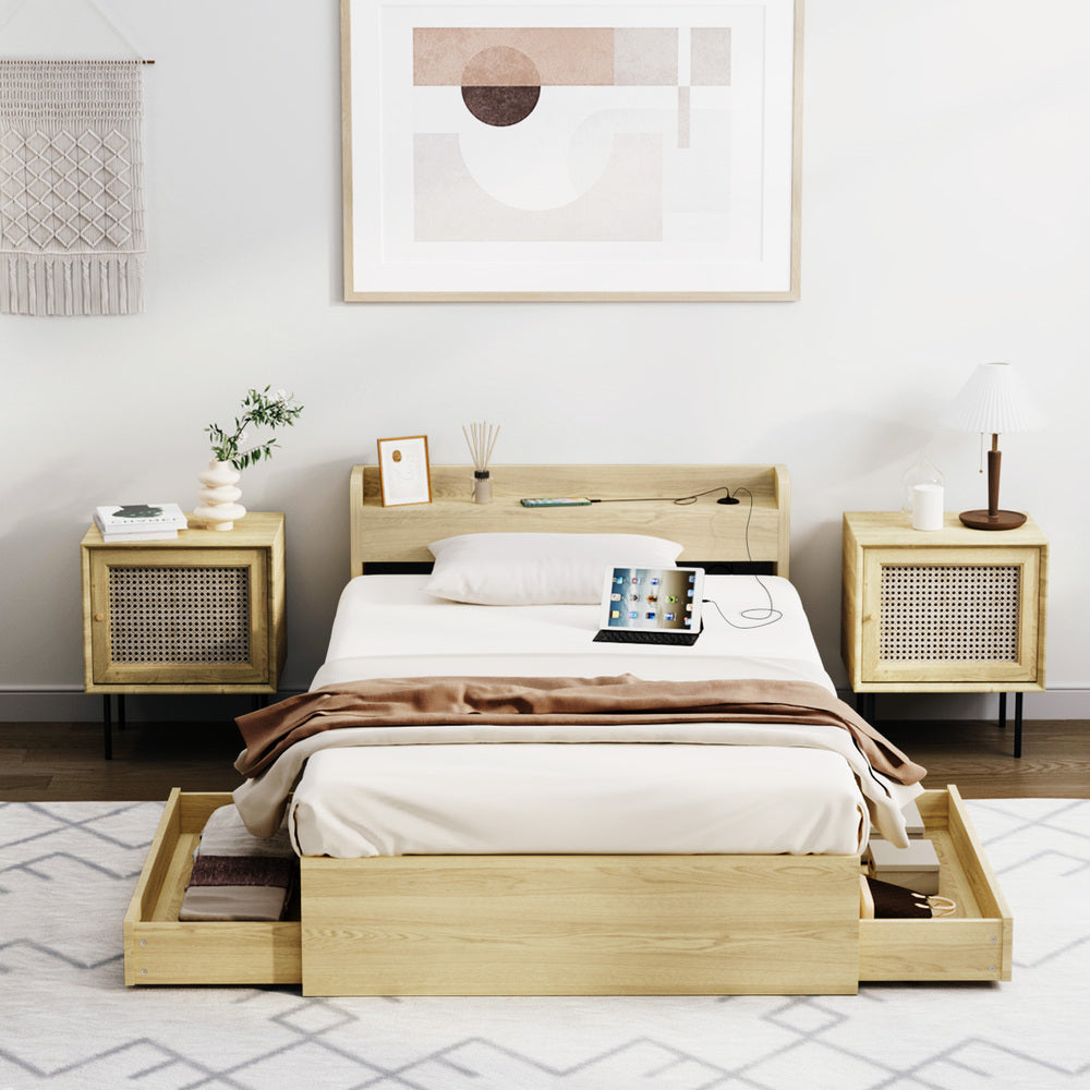 Cassandra Bed Frame - King Single