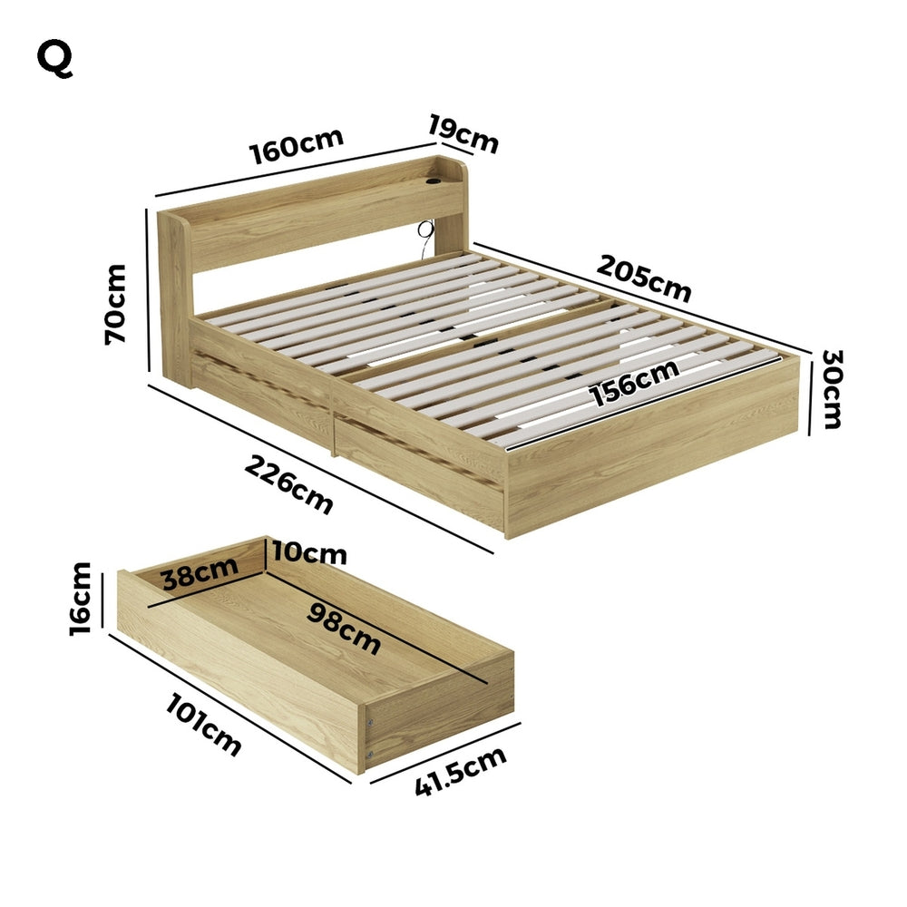 Cassandra Bed Frame - Queen