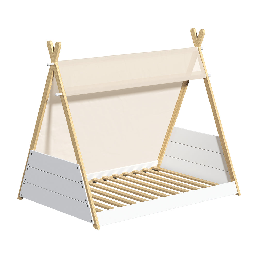 Caden Teepee Bed Frame Single Oak