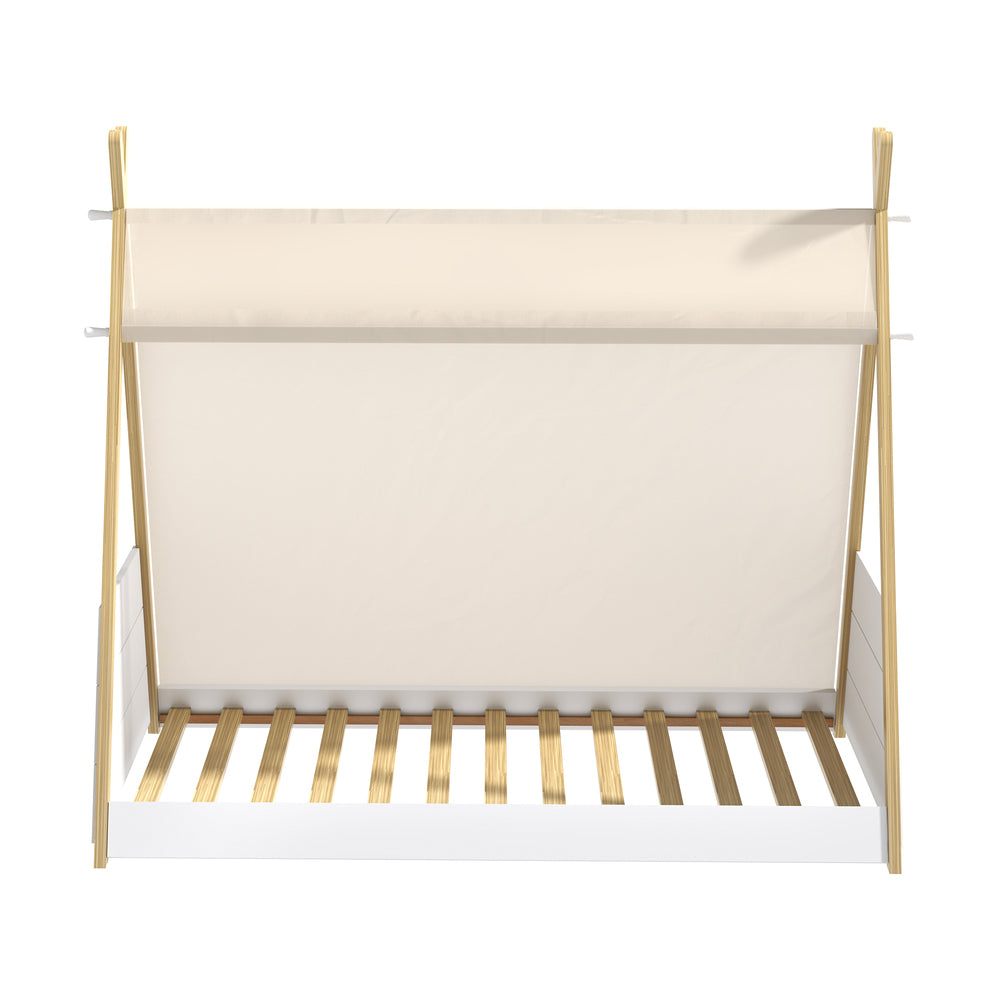Caden Teepee Bed Frame Single Oak