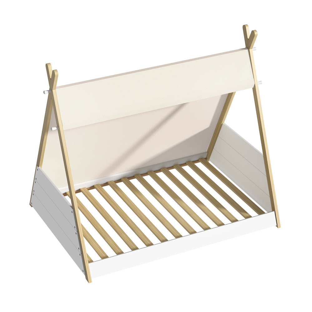 Caden Teepee Bed Frame Single Oak