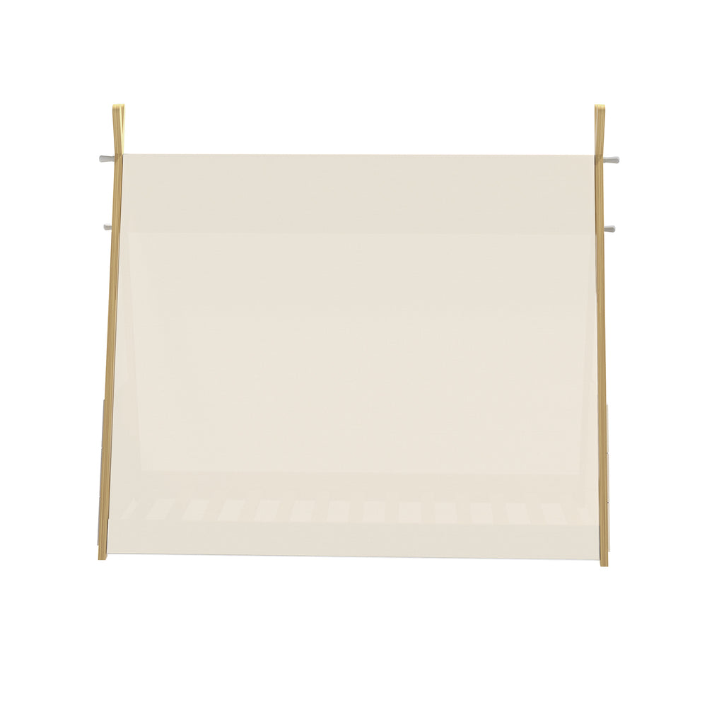 Caden Teepee Bed Frame Single Oak