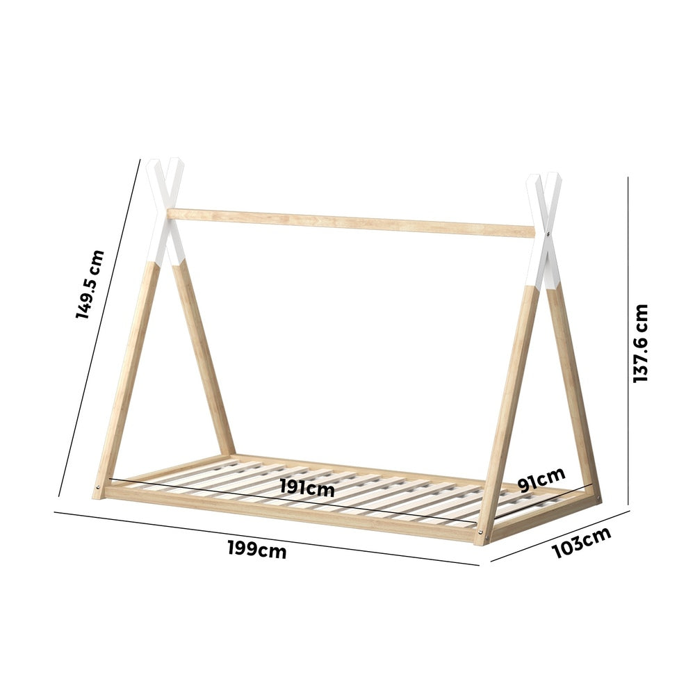 Ellisha Teepee Bed Frame Single