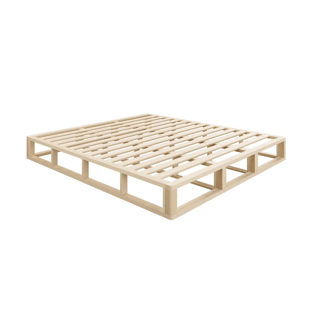 Apato Pinewood Bed Base - King