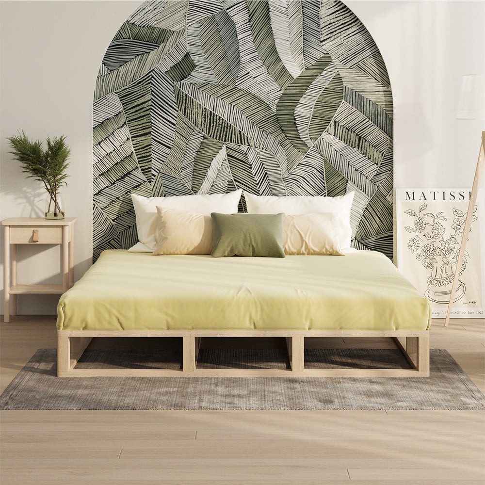 Apato Pinewood Bed Base - King