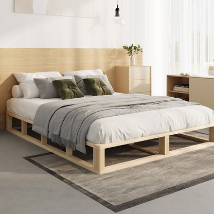 Apato Pinewood Bed Base - Queen