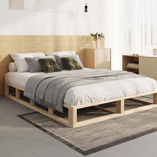 Apato Pinewood Bed Base - Queen