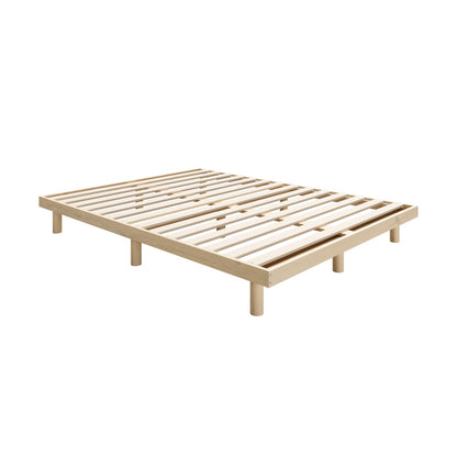 Monty Bed Frame King Single Cream