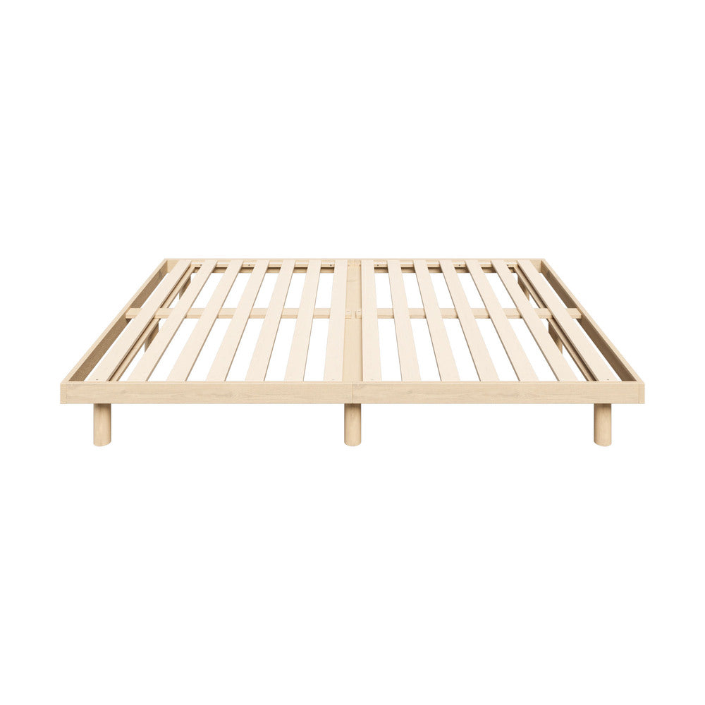 Monty Bed Frame King Single Cream