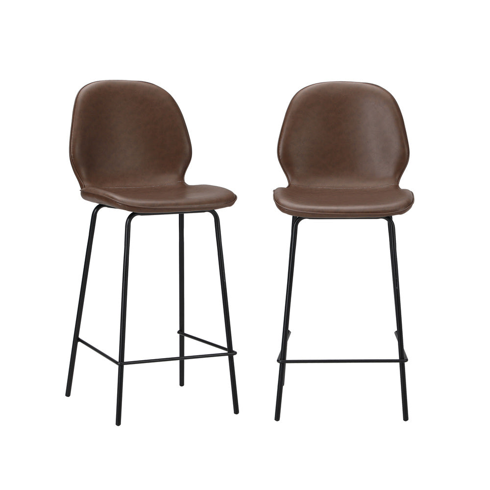 Miyo Faux Leather Bar Stools