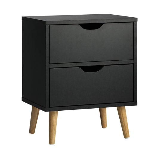 Aldan 2 Drawer Bedside Table