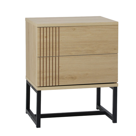 Michaela Bedside Table Natural