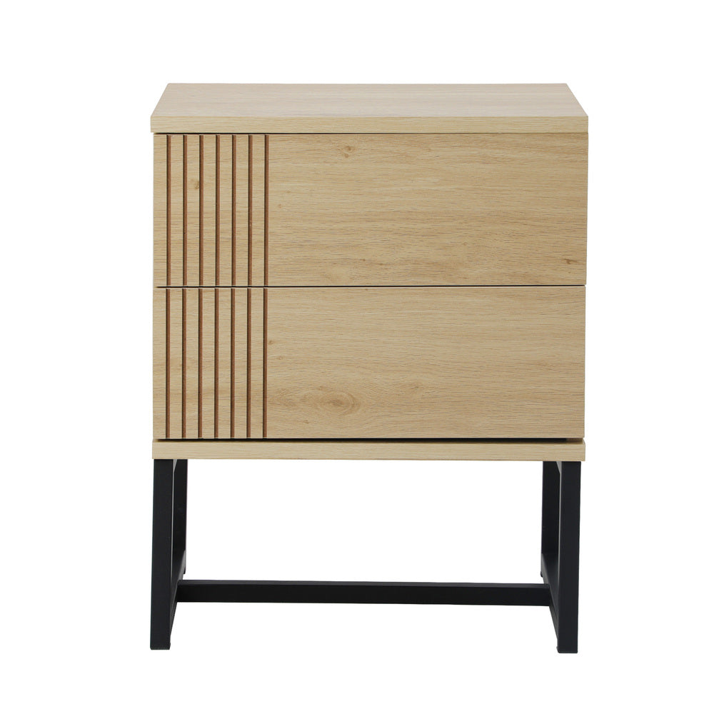 Michaela Bedside Table Natural