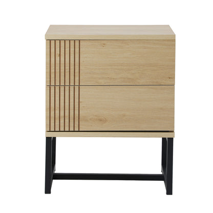 Michaela Bedside Table Natural
