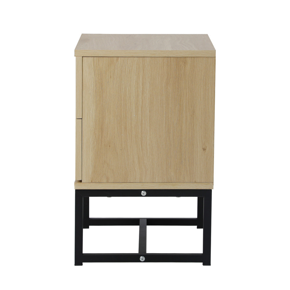 Michaela Bedside Table Natural