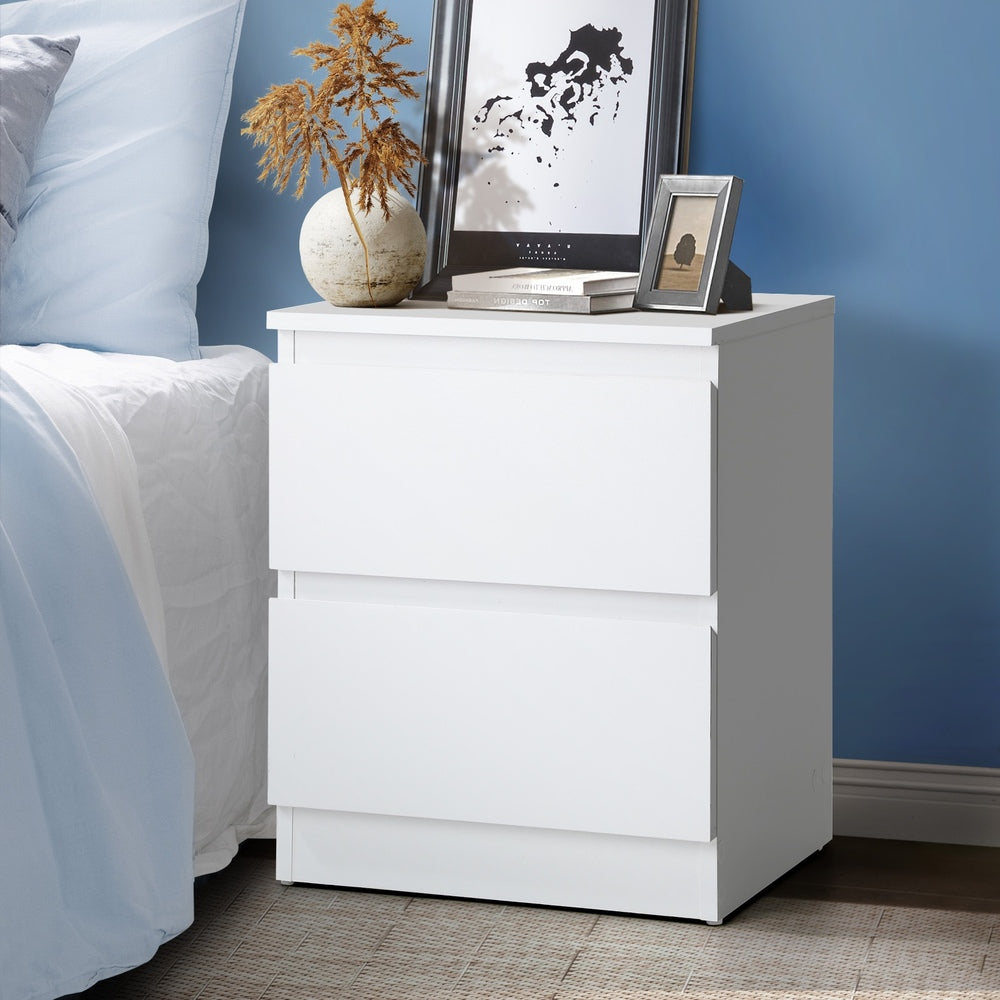 Fynch 2 Drawer Bedside Table