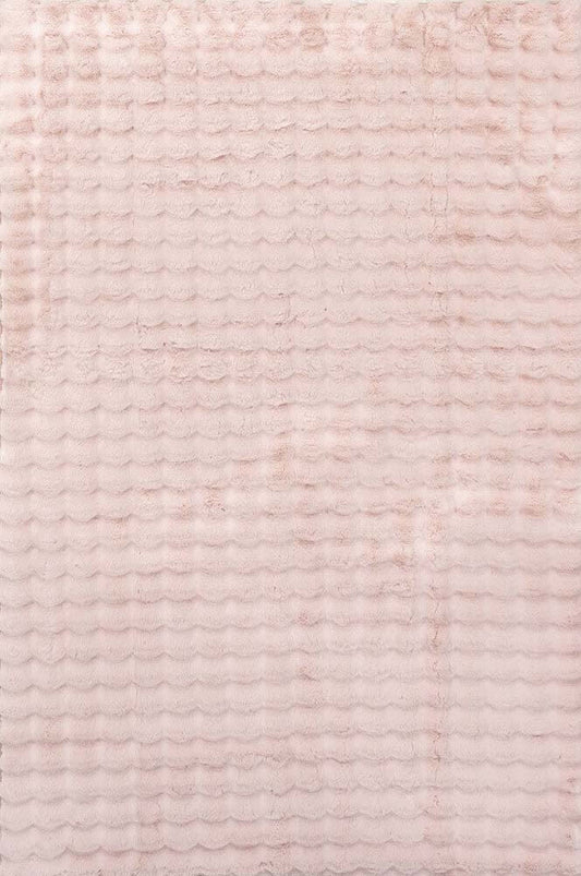 Bubble Washable Rug Blush 140 x 70 CM