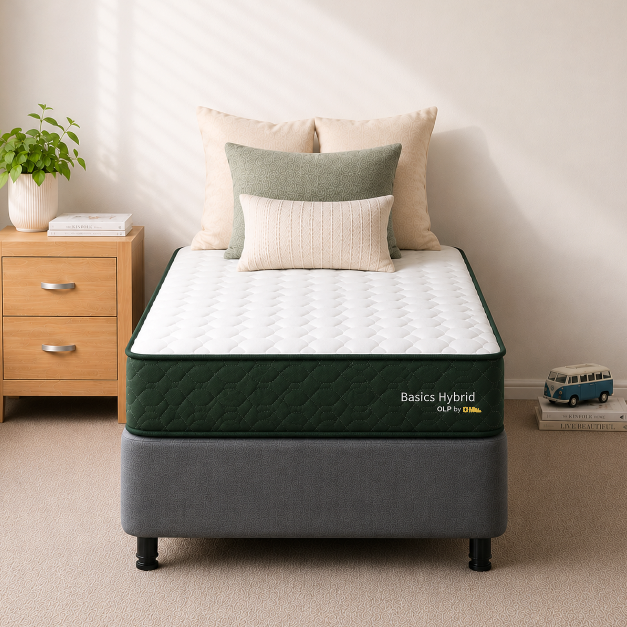 Basics Hybrid Single Mattress