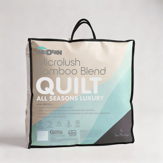 Modern Microlush Bamboo Blend Quilt
