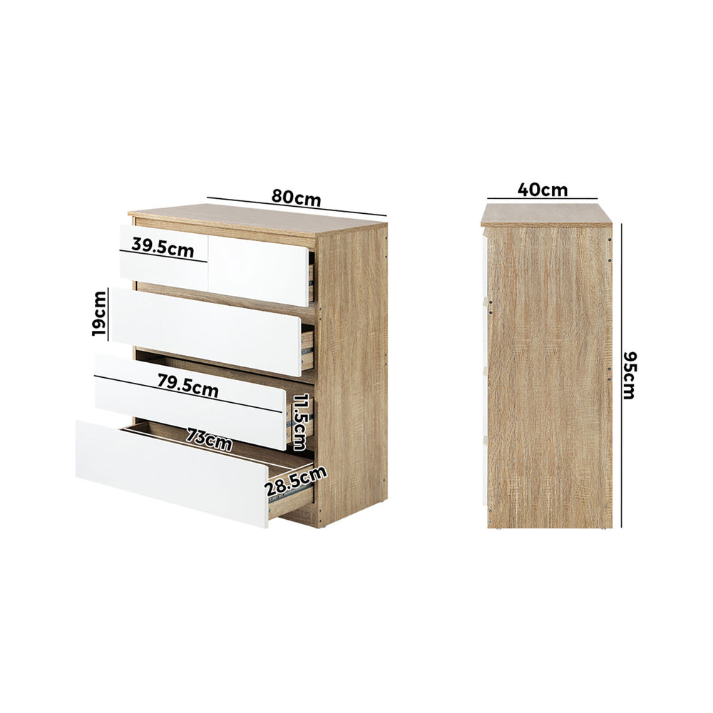 Robin 5 Drawer Tallboy