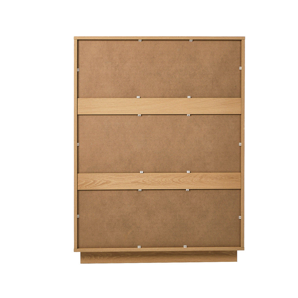 Soren 5 Drawer Tallboy Natural